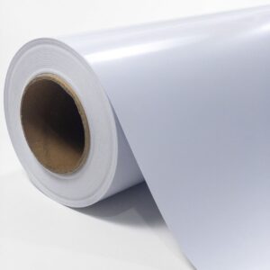 impresión│vinil brillante blanco