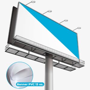 impresión│banner blanco