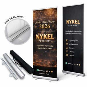 roll screen con banner